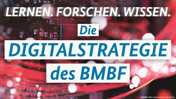 Grafik zur Digitalstrategie des BMBF